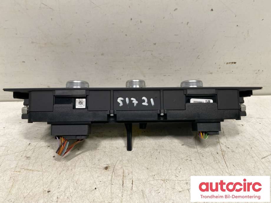 Varmeapparat betjening til Audi A6 2011-2014 (Type IV, Fase 1) (C7) (C7) (AUDI/CONTINENTAL|4G0820043AC|A2C81395200|)