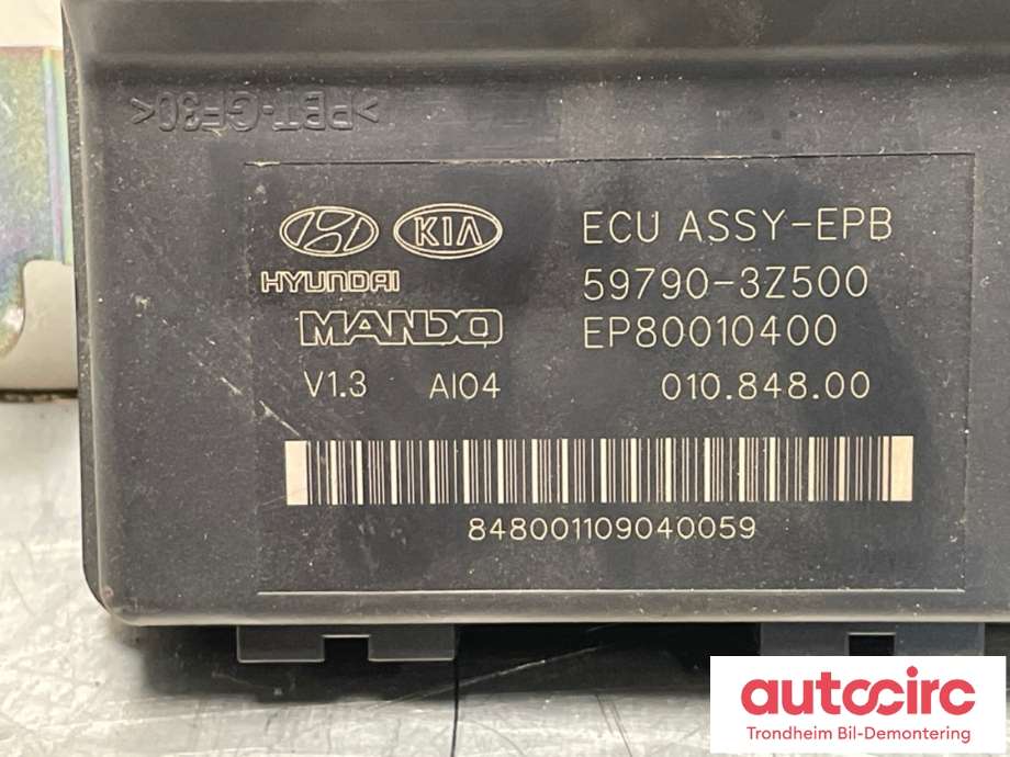 Styreenhet elektrisk parkbrems (EPB - Electric Parking Brake) til Hyundai i40 2012-2017  (59790-3Z500|)
