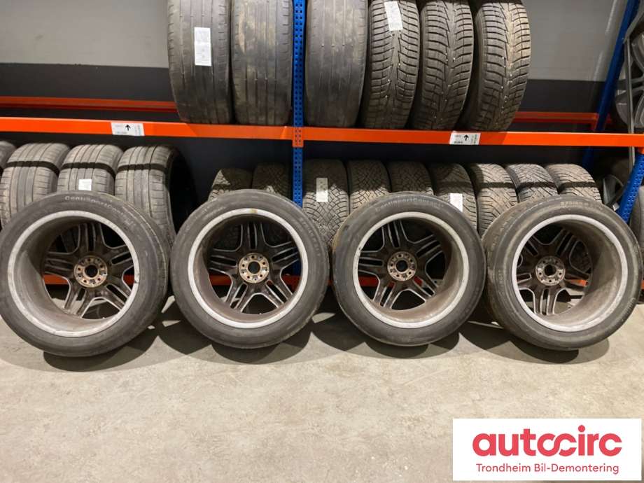 Hjulsett aluminium sommer til Mercedes GL 2006-2012 (X164) (X164) (21TOMMER|A1664012502|275/45R21 107Y|2-3 MM)