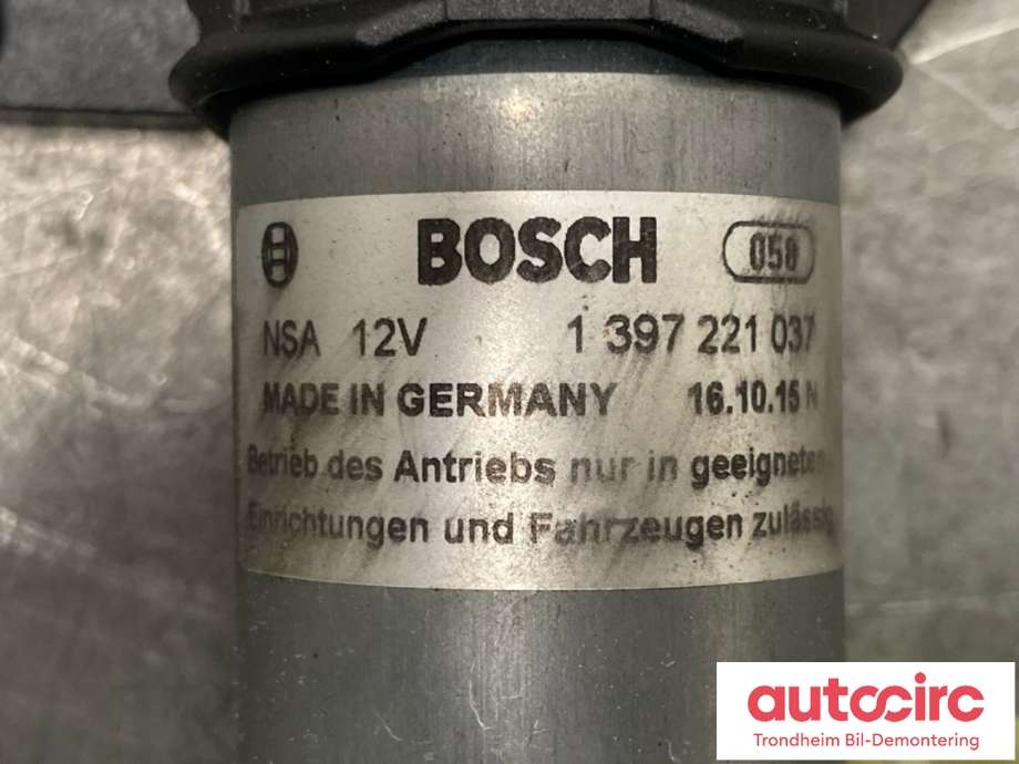 Baklukeåpner motor til Audi A6, Allroad 2015-2019 (Type III, Fase 2) (C7) (C7) (4G9827852E|4G9827852D|4G9827852H)