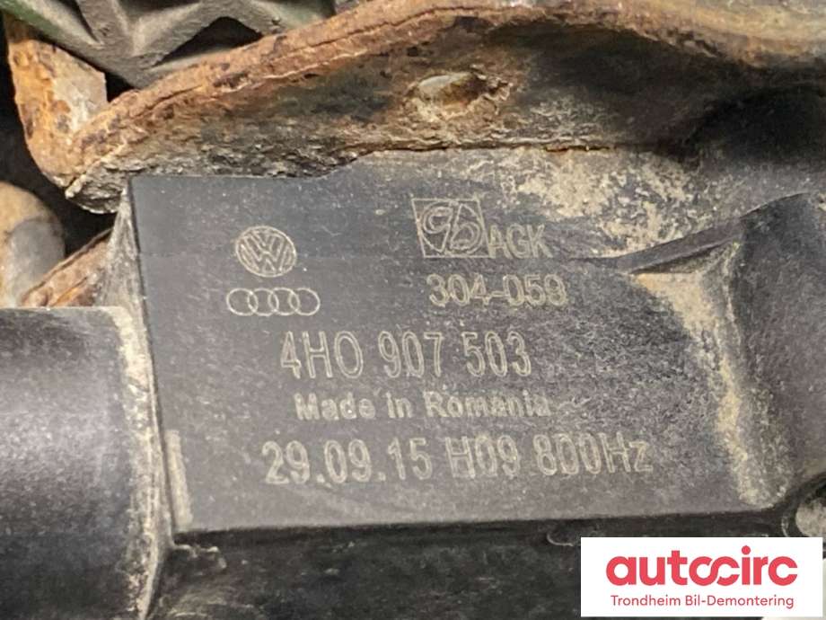 Sensor nivå, høyre bak til Audi A6, Allroad 2015-2019 (Type III, Fase 2) (C7) (C7) (4H0907503|4H0941310C|)