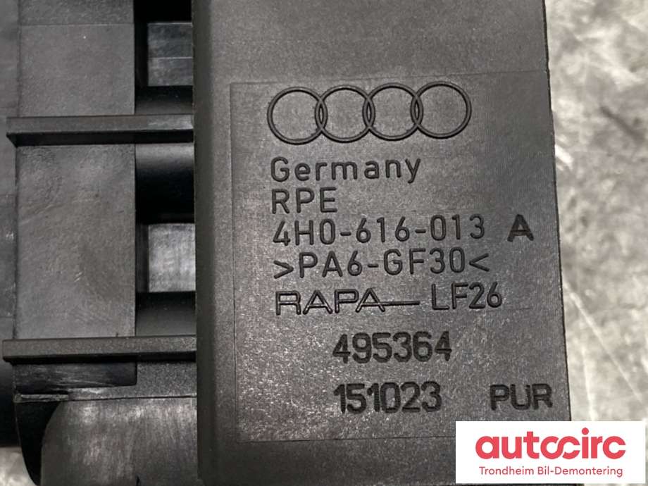 Ventilblokk luftfjæring til Audi A6, Allroad 2015-2019 (Type III, Fase 2) (C7) (C7) (4H0616013A|4H0616013|4H0616013D)