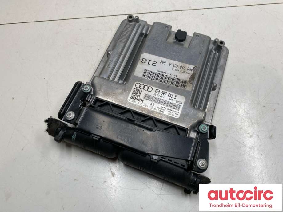 Styreenhet motor til Audi A6 2005-2008 (Type III, Fase 1) (C6) (C6) (4F0907401B|4F0910402L|)