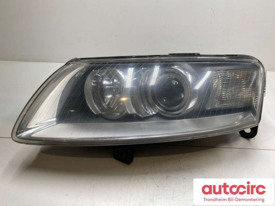 Frontlykt venstre xenon til Audi A6 2005-2008 (Type III, Fase 1) (C6) (C6) (4F0941029CQ|4F0941029FG|)