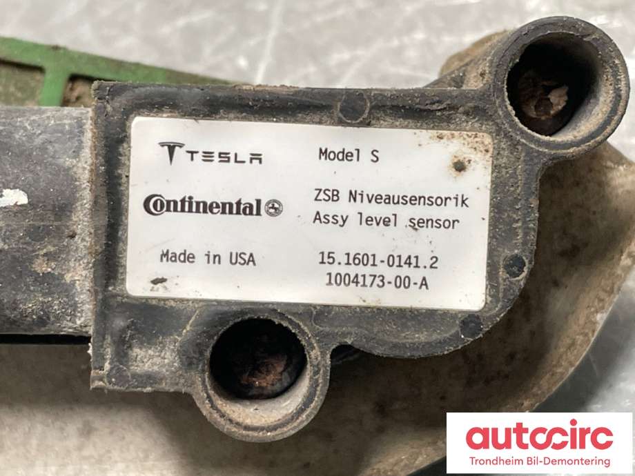 Sensor nivå, høyre bak til Tesla Model S 2013-2016 (Fase 1)  (1004173-00-A|)