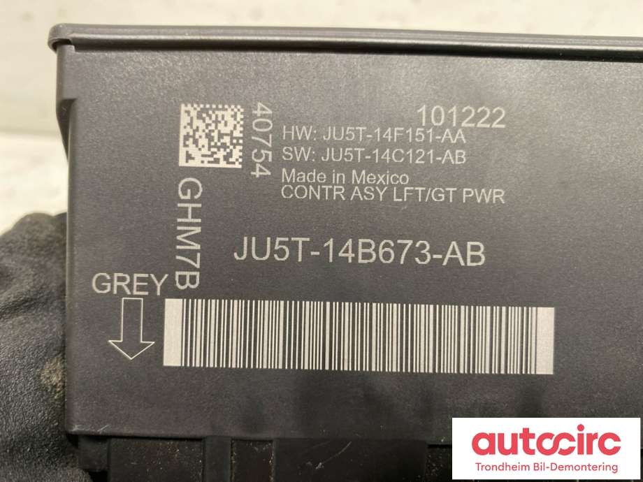 Styreenhet elektrisk bakluke til Ford Mustang Mach-e 2020-->>  (FOMOCO|2718957|JU5T-14B673-AB|)