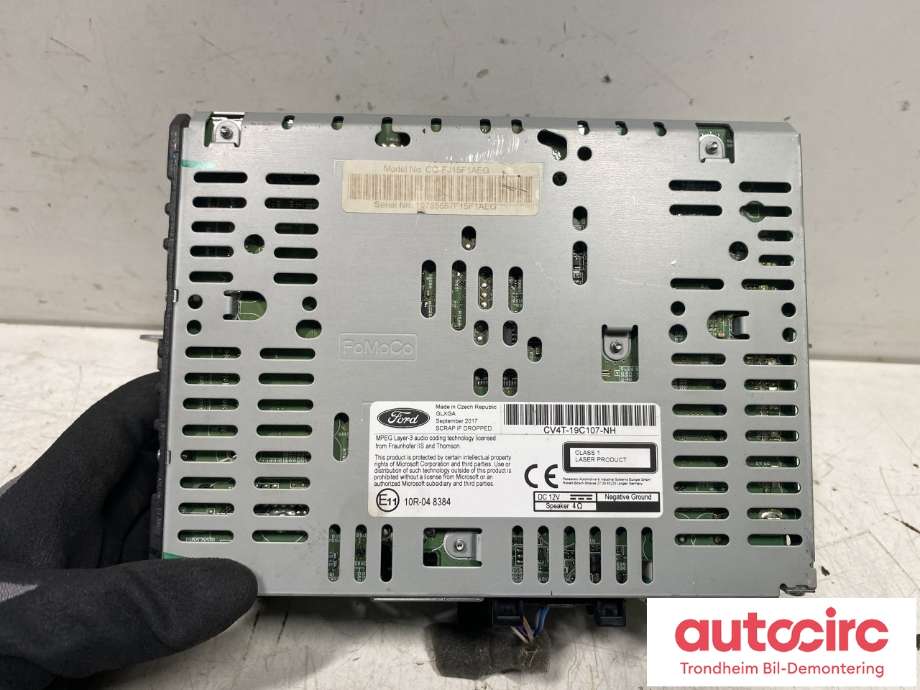 Bilstereo til Ford Kuga 2013-2019  (FORD|2269741|CV4T-19C107-NJ|)