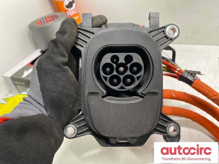 Batterilader inntak/luke til Ford Mustang Mach-e 2020-->>  (FOMOCO|2658598|LJ98-14B308|)