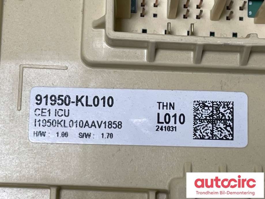 Sikringsboks kupe til Hyundai Ioniq 6 2023-->>  (91950-KL010|)