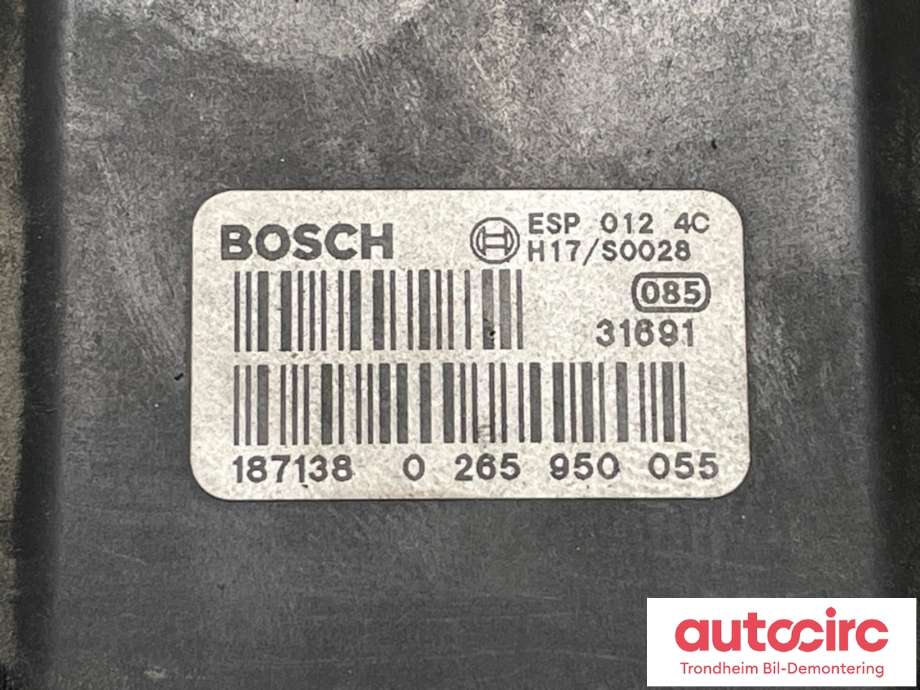 ABS sentral til VW Passat 2001-2005 (B5,3BG) (B5,3BG) (4B0614517J|4B0614517JX|)