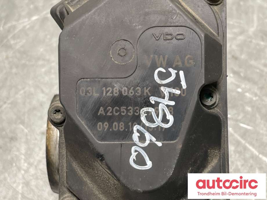 Spjeldhus til Škoda Superb 2008-2015 (Type II)  (03L128063K|03L128063T|)