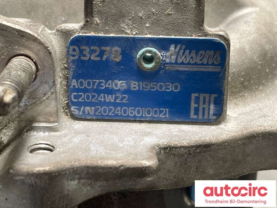 Turbo til Ford Focus 2011-2014 (Type III, Fase 1) (CM5G-6K682-GE|2082254|)