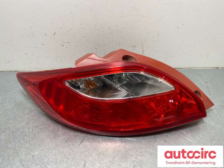 Baklykt venstre til Mazda 2, 2007-2010 (Type II, Fase 1)  (REDUSERT PRIS!|D65151160K)
