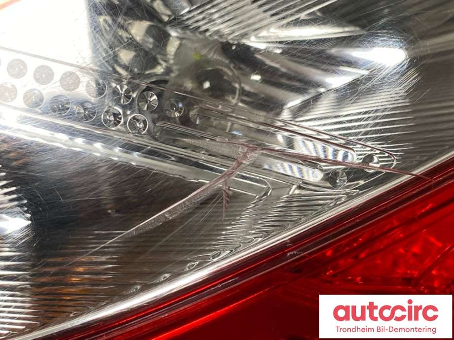 Baklykt venstre til Mazda 2 2007-2010 (Type II, Fase 1) (REDUSERT PRIS!|D65151160K|)