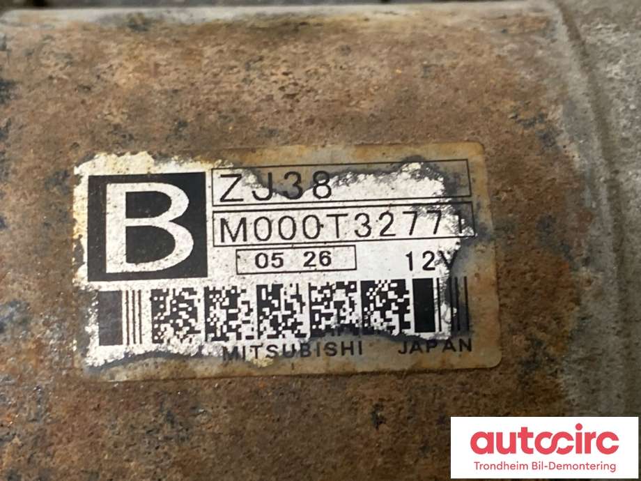 Starter til Mazda 2 2007-2010 (Type II, Fase 1) (ZJ3818400|)