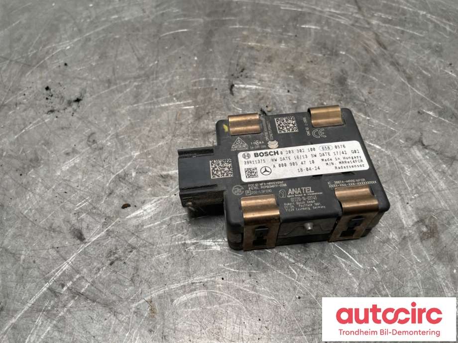 Sensor radar til Mercedes A-Klasse 2018-->> (W177) (W177) (A0009054710|)