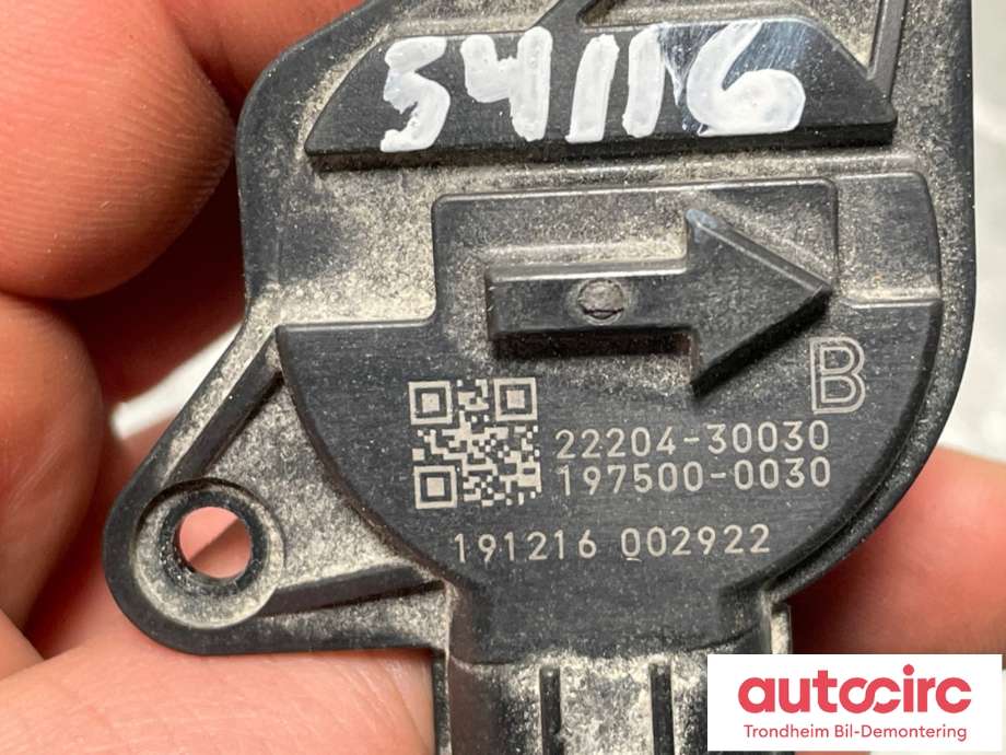 Luftmengde/luftmassemåler til Toyota Hilux 2020-->>  (2220430030|22204-30030|197500-0030)