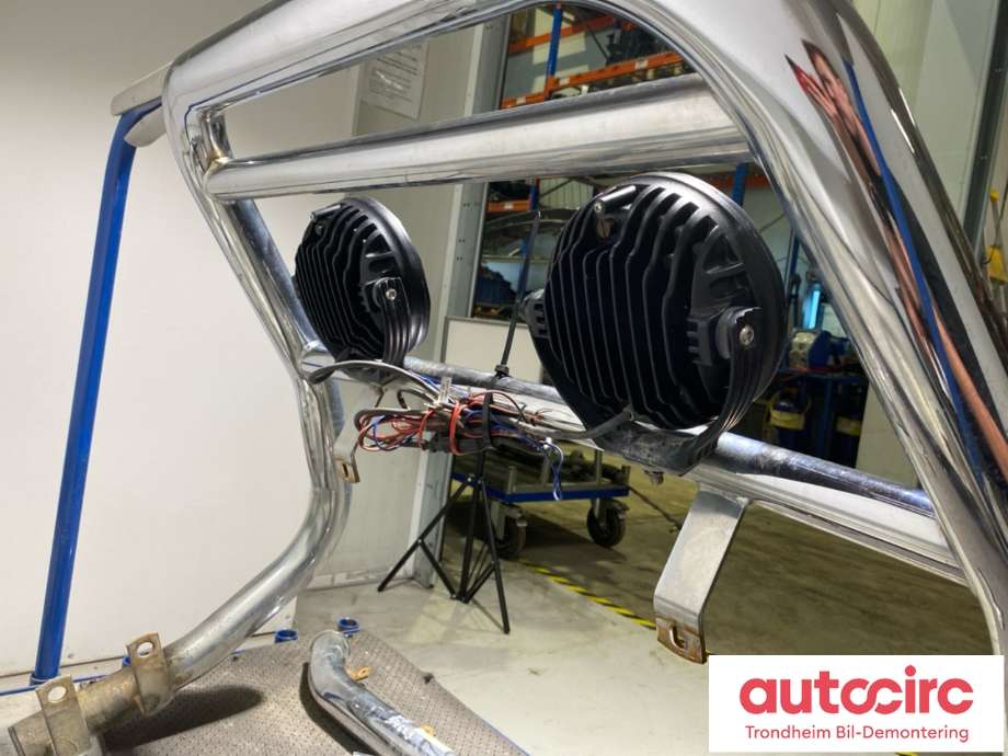 Kufanger / frontguard til Nissan Patrol 1998-2004 (Fase 1) (Y61) (Y61) (NO PARTS ID|)