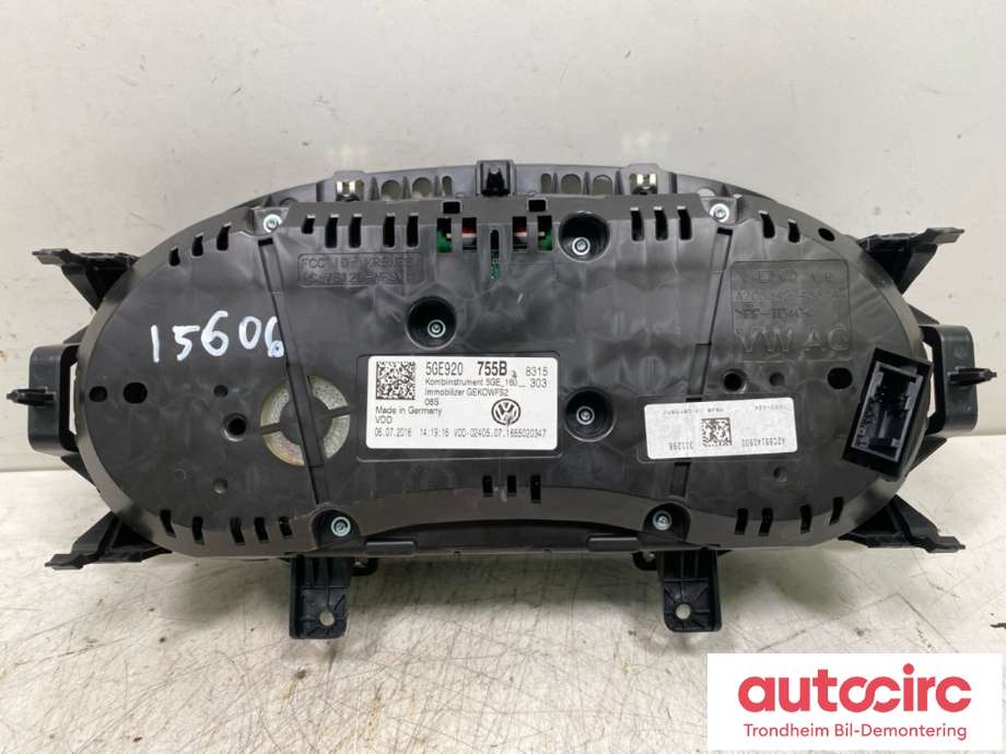 Instrumentpanel til VW e-Golf 2014-2017 (Fase 1)  (5GE 920 755 B|)