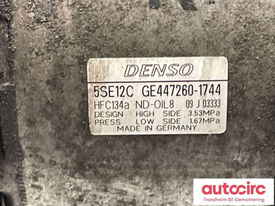 Aircondition kompressor til Toyota Avensis 2003-2008 (Type II)  (8831005120|)