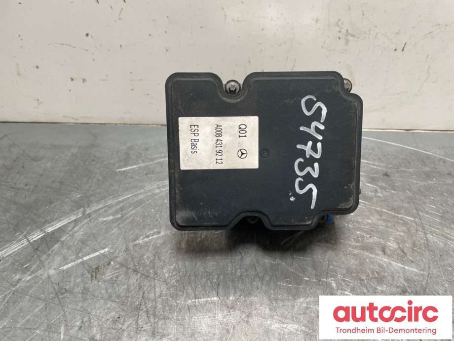ABS sentral til Mercedes B-Klasse 2011-2018 (W246) (W246) (A0084319212|A0084310112|A0084319312| A0084317612)