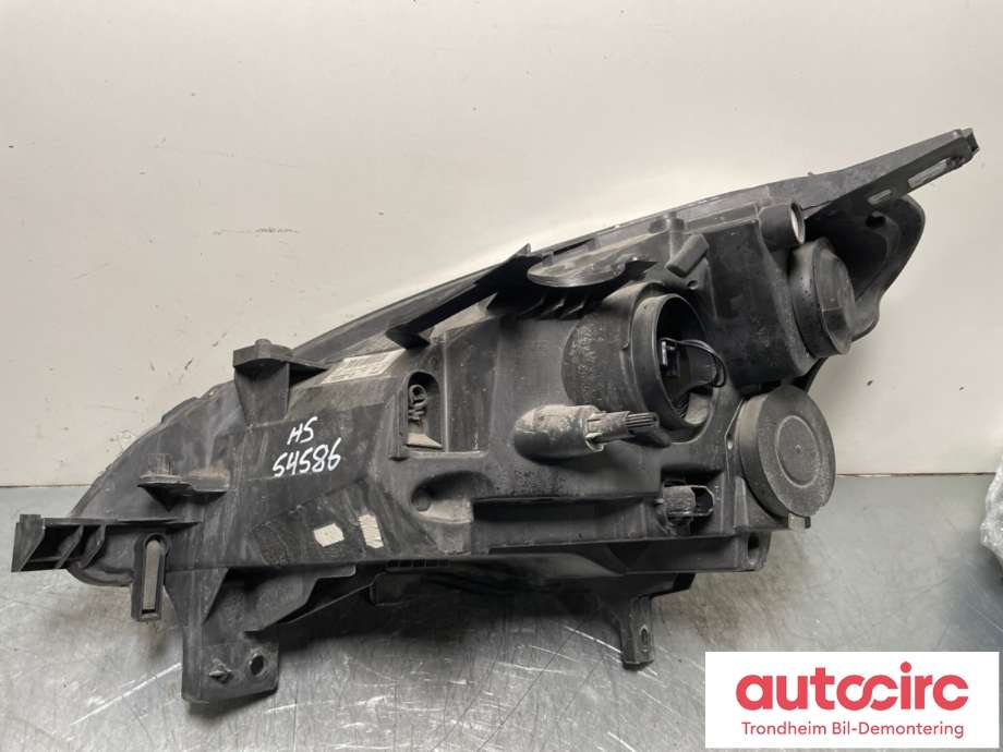 Frontlykt høyre halogen til Peugeot Partner 2015-2019 (Type II, Fase 2) (9682828180|6206K6|)
