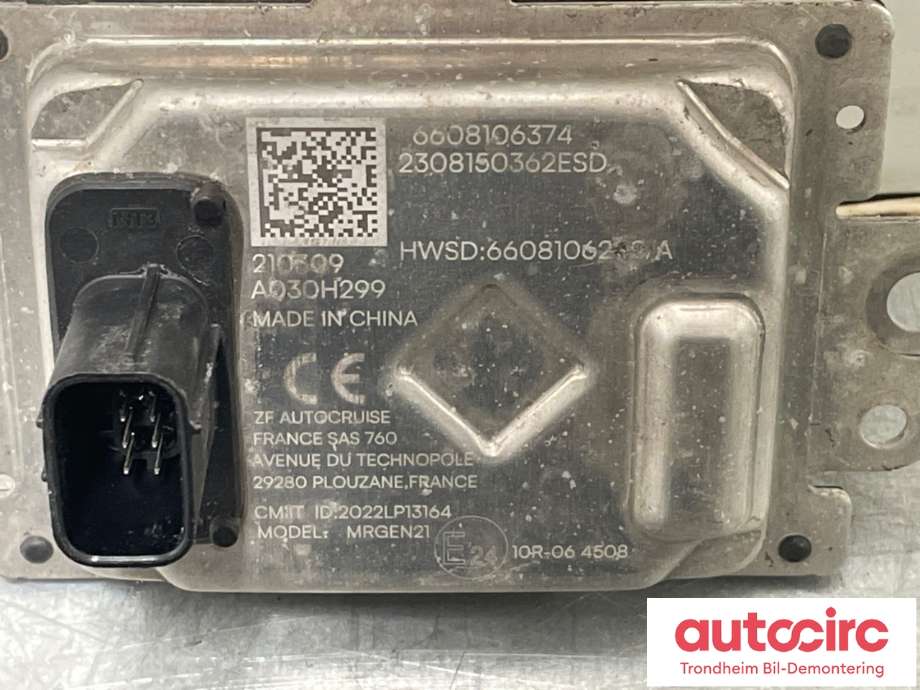 Sensor radar til Zeekr X 2025-->>  (ZF AUTOCRUISE|6698106374|)