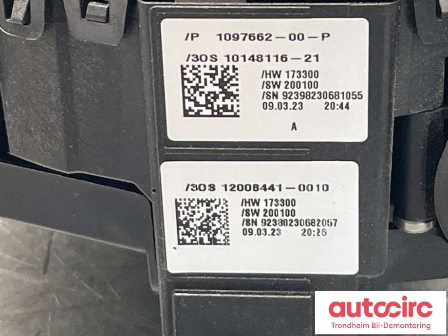 Bryter combi til Tesla Model Y 2021-2024 (Type I) (1097662-00-P|)