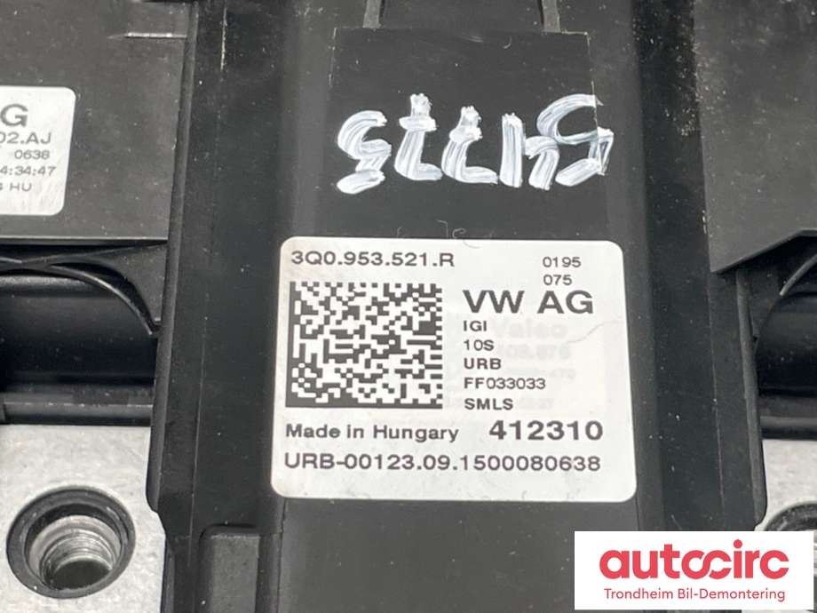 Bryter combi til VW Passat 2015-2019 (Fase 1) (B8) (B8) (5Q0953502AJ|)