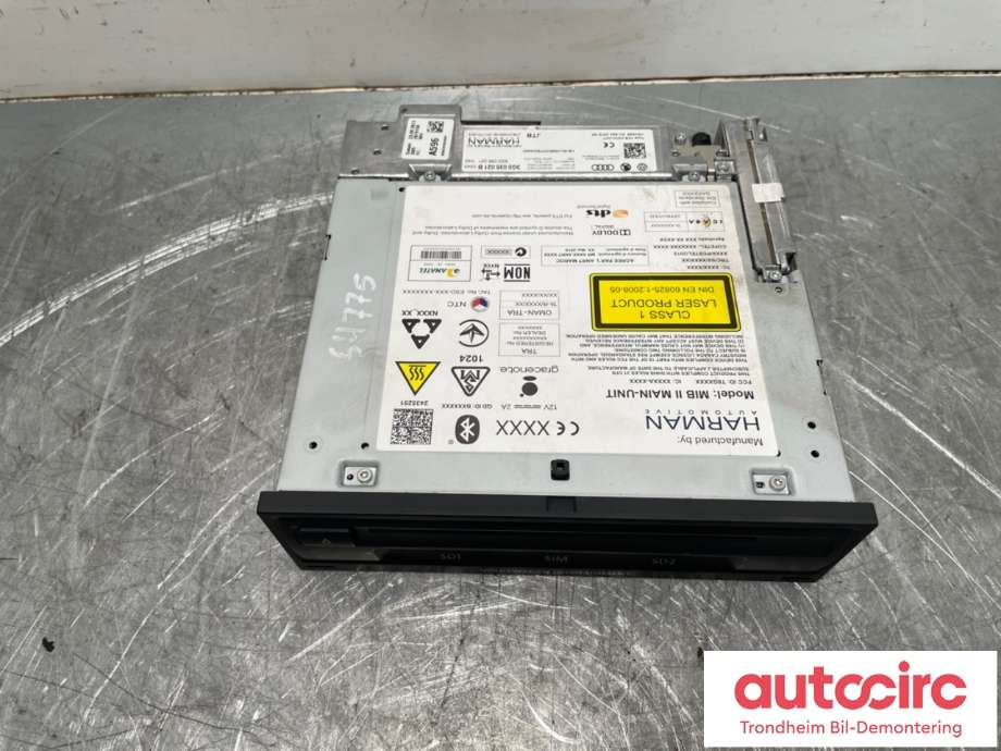 Bilstereo navigasjon til VW Passat 2015-2019 (Fase 1) (B8) (B8) (3G0035021B|)