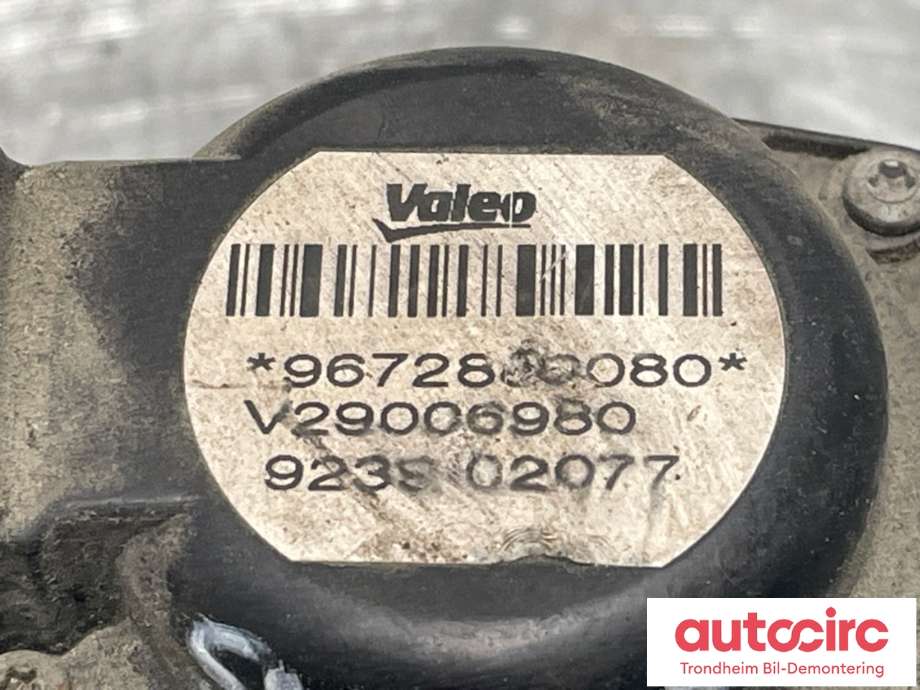 EGR-ventil til Citroën Jumpy 2007-2016 (Type II)  (9672880080|1618NR|1638154980)