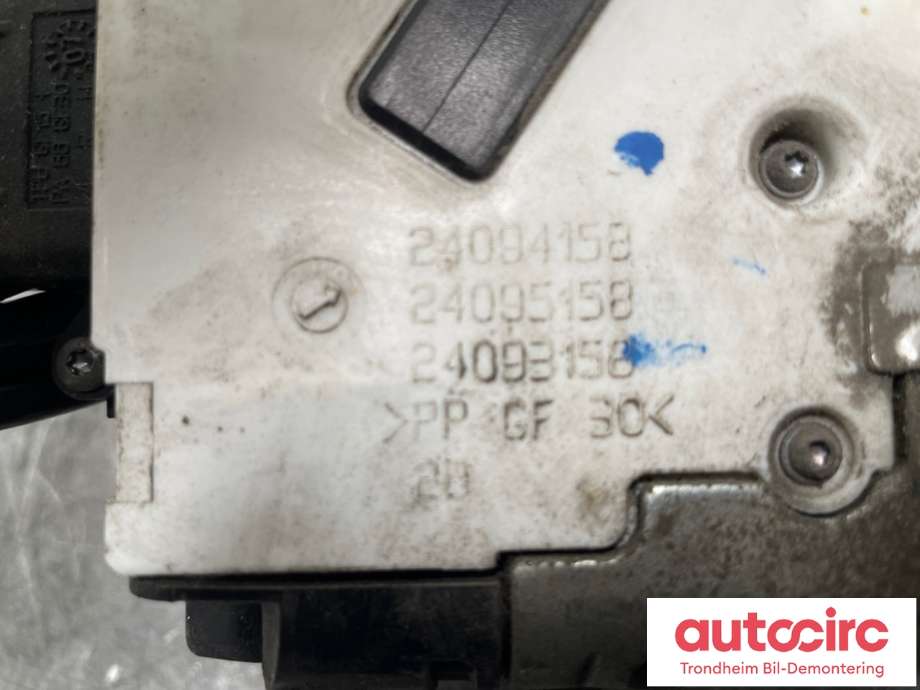 Låsekasse høyre bak til Citroën Jumpy 2007-2016 (Type II)  (9138 P0|)