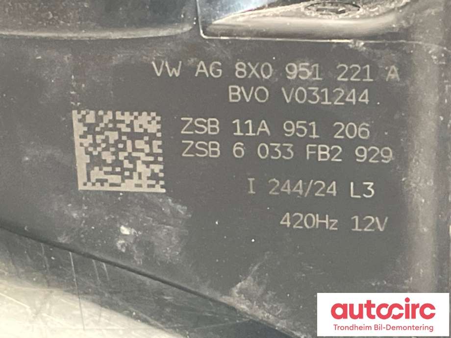 Horn/signalhorn til VW ID.BUZZ 2022-->> (8X0951221|)