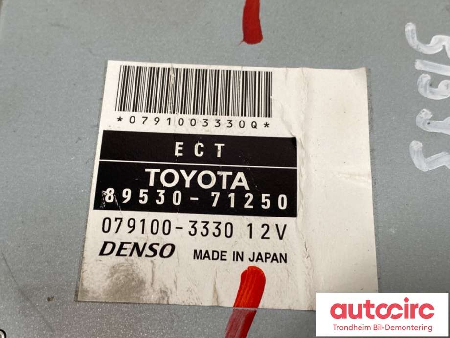 Styreenhet girkasse til Toyota Hilux 2006-2011 (DENSO/TOYOTA|89530-71250|)