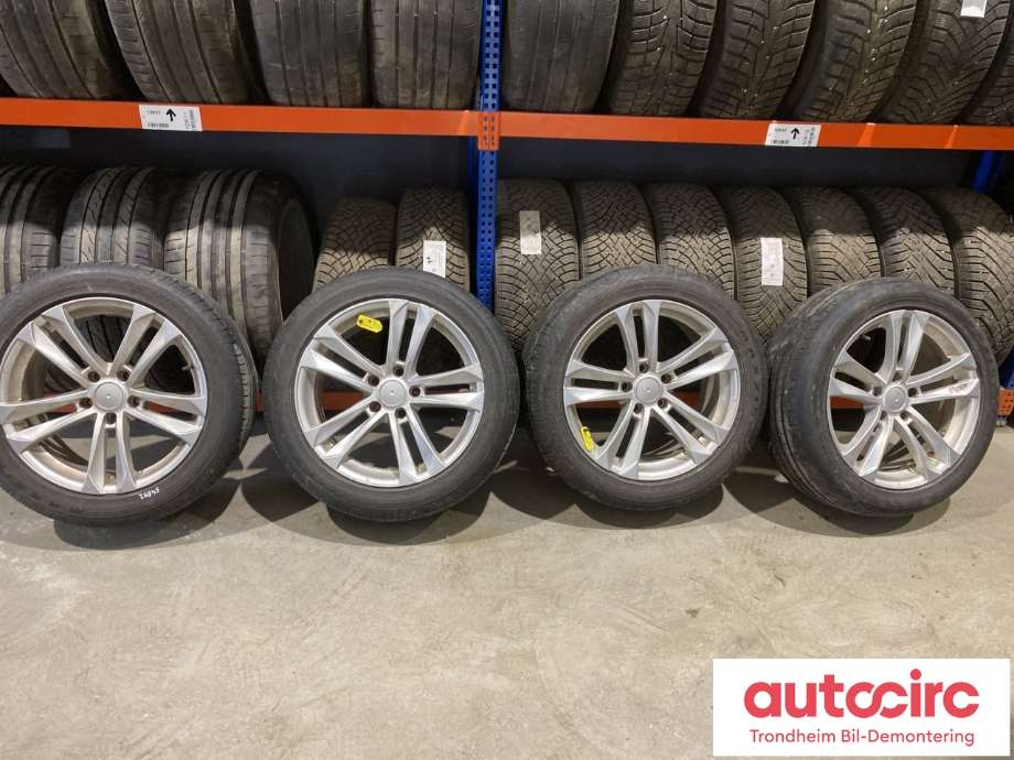 Hjulsett aluminium sommer til BMW X3, 2007-2010 (Fase 2) (E83) (E83) (235/50R18|18)