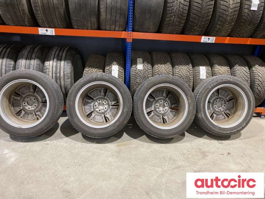 Hjulsett aluminium sommer til Hyundai Kona 2017-2021 (Type I, Fase 1)  (215/55R17|17|PROD: 1519|5MM)