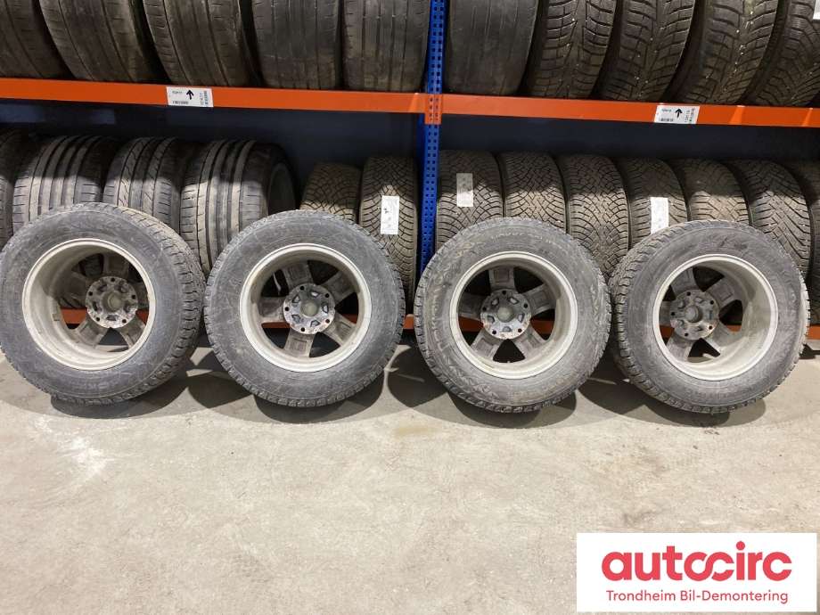 Hjulsett aluminium vinter til Ford Transit Custom 2013-2023 (Type I)  (215/65R16|16|PROD: 2121|PIGGDEKK)