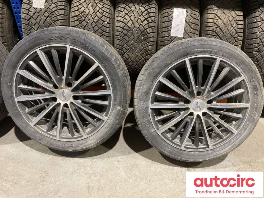Hjulsett aluminium sommer til Toyota Verso 2004-2009 (Type II) (225/45R17|17|PROD: 3922|4-5MM)