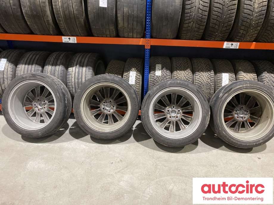 Hjulsett aluminium sommer til Tesla Model S 2016-2021 (Fase 2)  (245/45R19|19|PROD: 0224|3MM)