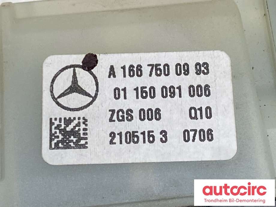Bakluke/bakdør håndtak til Mercedes CLA 2013-2019 (C117) (C117) (A1667500993|)