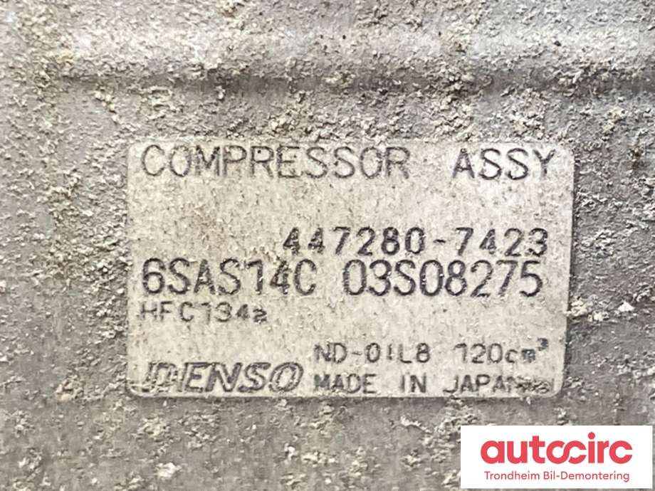 Aircondition kompressor til Mercedes CLA 2013-2019 (C117) (C117) (A 003 830 44 60|A 000 830 35 02|)