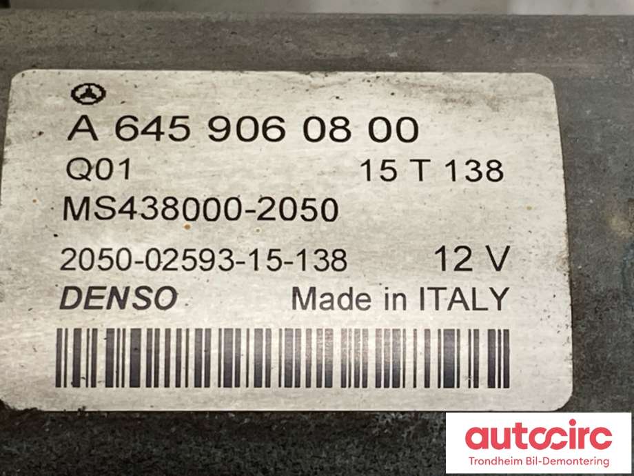 Starter til Mercedes CLA 2013-2019 (C117) (C117) (A6459060800|)