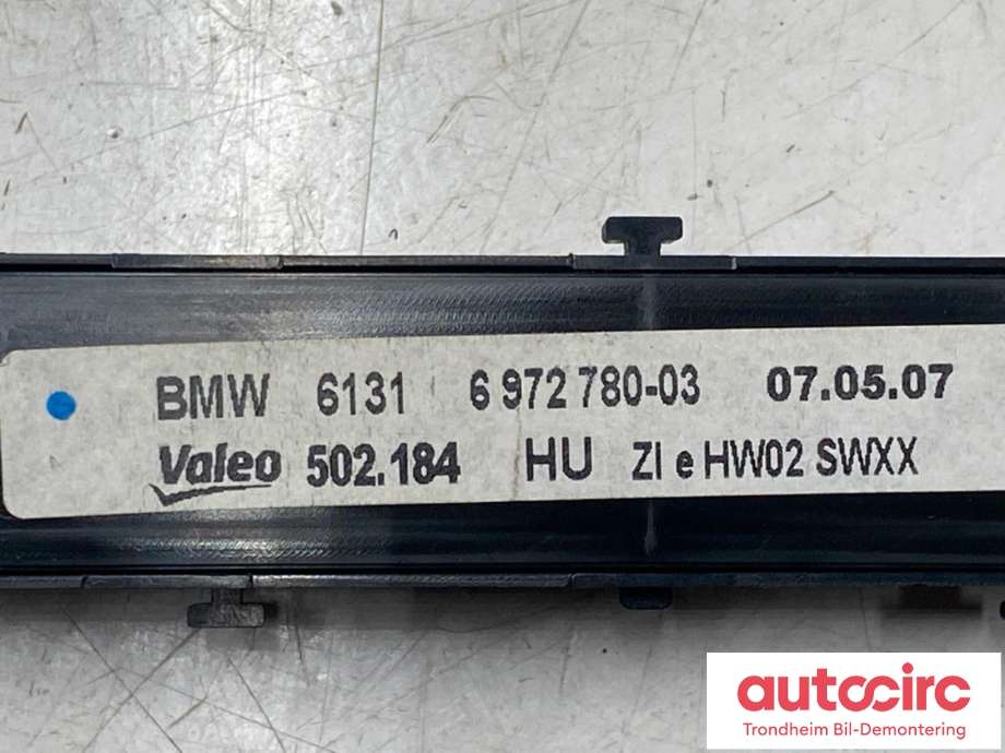 Bryter diverse til BMW X5 2007-2013 (E70) (E70) (61 31 9 180 945|)