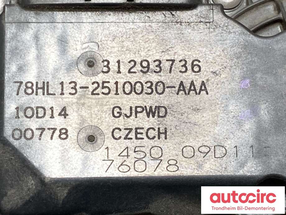 Spjeldhus til Volvo XC90 2015-2025 (Type II) (31293736|)