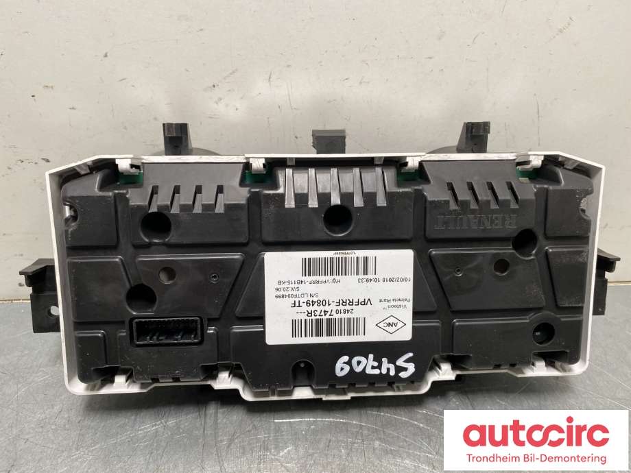 Instrumentpanel til Opel Vivaro B 2014-2019  (93460762|93461383|)