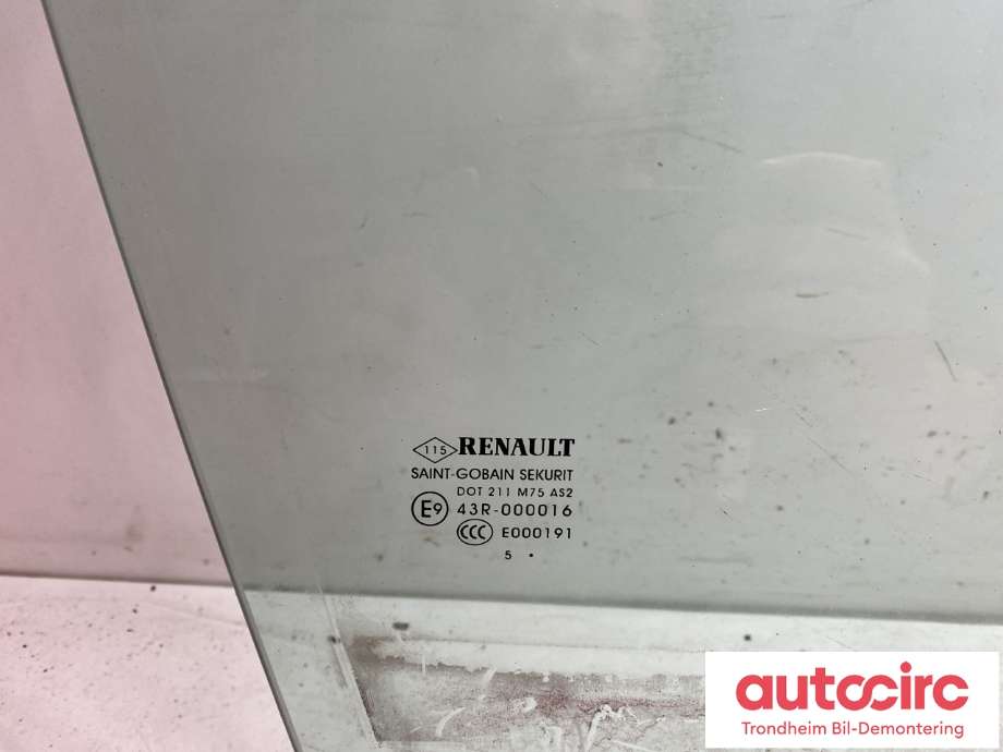 Siderute høyre foran til Renault Megane 2016-->> Type IV (803002624R|)
