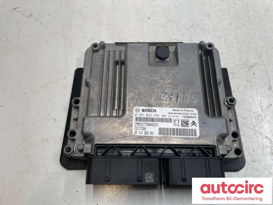 Styreenhet motor til Peugeot Partner 2015-2019 (Type II, Fase 2) (16 136 453 80|)