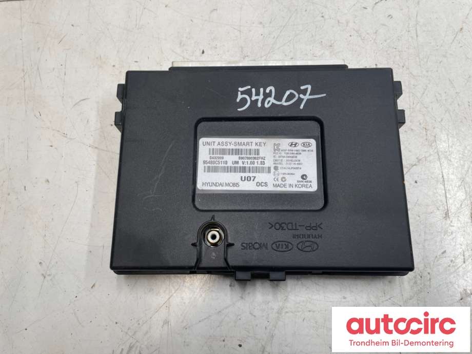 Styreenhet nøkkelfri/keyless til Kia Sorento, 2016-->> Type III (95480C5110)