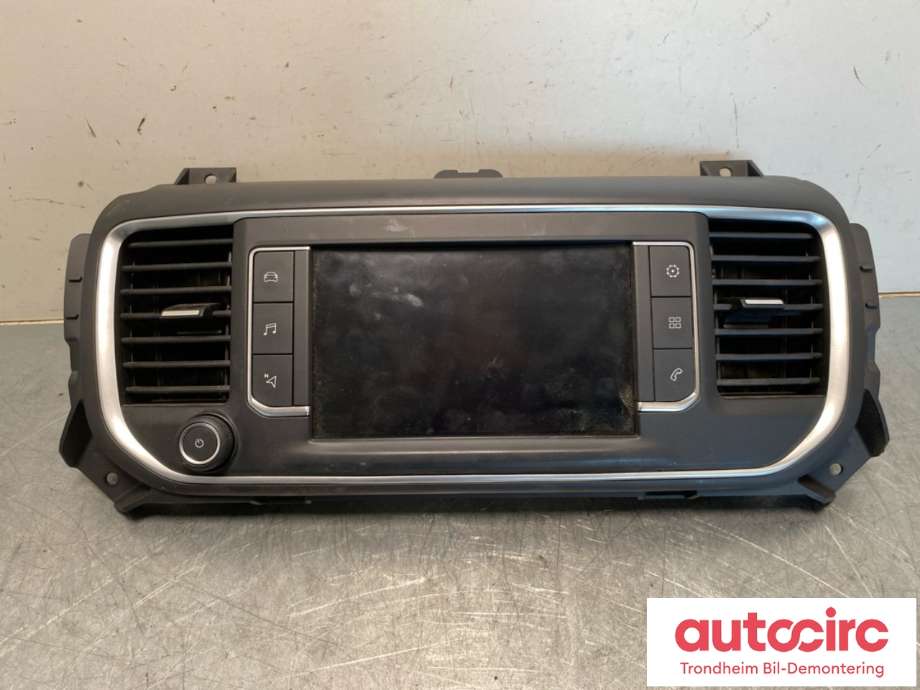 Bilstereo navigasjon skjerm til Peugeot Expert 2016-->> (Type III) (CONTINENTAL|98 316 658 80|98 081 732 ZD|)