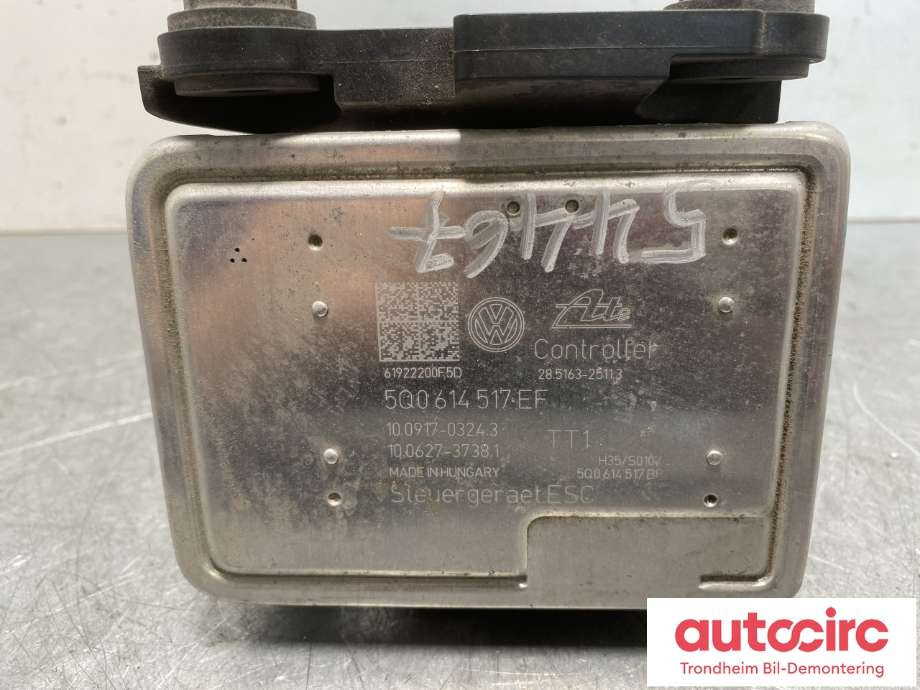 ABS sentral til VW Tiguan 2016-2020 (Type II, Fase 1) (5Q0614517EF|)